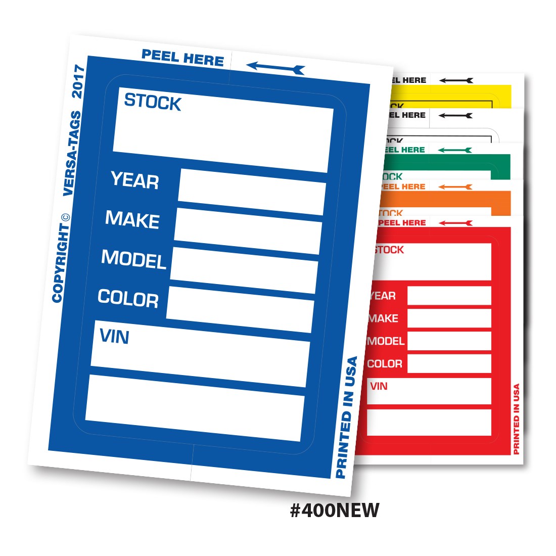 Stock Tag & Stickers