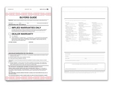 Buyers Guide - 2 Part Implied Warranty 