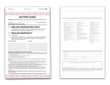 Buyers Guide - 2 Part Implied Warranty