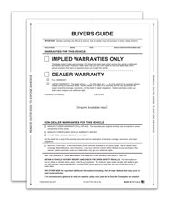 Buyers Guides - IMPLIED WARRANTY - 4 Side Seal - NO Lines 
