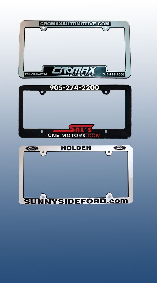 License Plate Frames